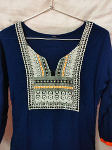 *Reduced Price*Dark Blue Kurti/kurta
