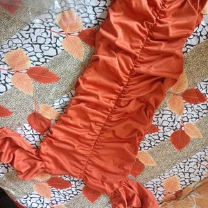 Lity Ruching Pattern Bodycon Dress