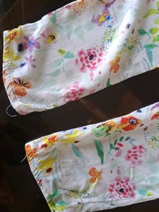 Beautiful   Floral Print Jumpsuit  For 👧 Girl