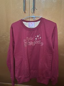 Burgundy "Forever" Graphic Sweatshirt