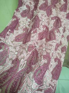 Pink Embroidered Kurti