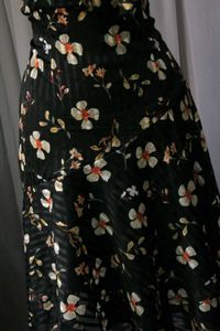 Floral Asymmetric Dress