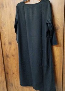 Women Plus Size Black Kurti