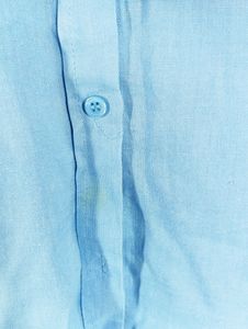 Blue Front &amp; Back Buttons Casual Shirt (Women)