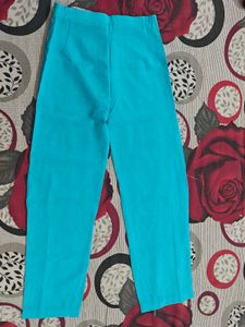 Blue Casual Pants