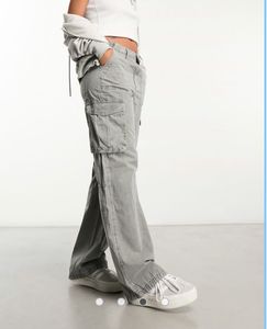 Wide Leg Cargo Pants
