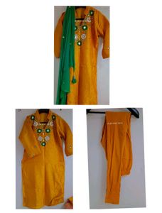 Diwali Special Ethnic Wear Suit And Duppata