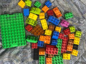 50 Pieces Lego Duplo Blocks