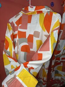 Printed co-ords set/full Shirt With Pant