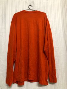 Nike Orange Long Sleeve T Shirt