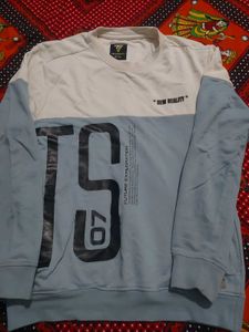 Graphic Print Crewneck Sweatshirt