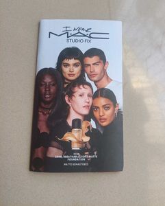 Mac Studio Fix Foundation Samples