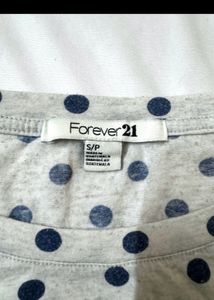 Forever 21 Polka Top