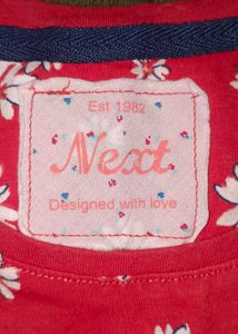 A Beautiful Red Top By Next.