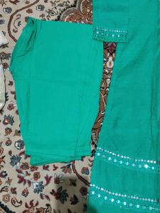 Green Kurta Set