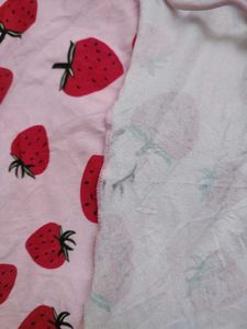 Strawberry Print Bodycon Dress