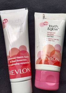 Revlon Touch & Glow Face Wash And Cream