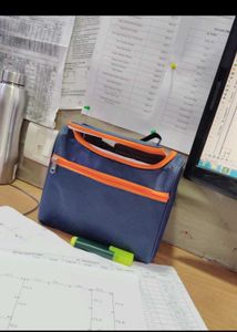Blue Cosmetic Bag