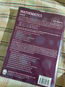 R.D. Sharma Class X Maths Book