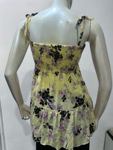 Floral Yellow Top