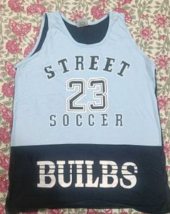 Street Soccer Sleeveless T Shirt Combo