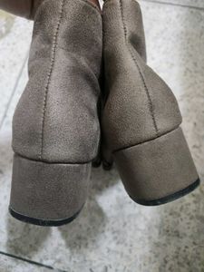 Brown Suede Boots For GIRLS