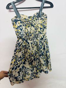 Floral Print Mini Dress