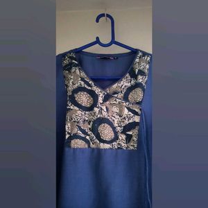 Navy Blue Kurta