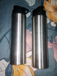 ATROCK Water bottle Stainless Steel pack Of 2
