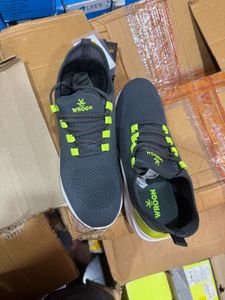 WRONG Green Accent Sneakers