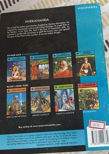 Set Of 4 Amar Chitra Katha Visionaries