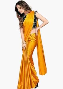 Yellow Silk Saree 💛