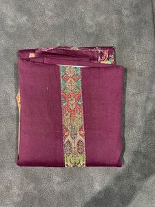 Burgundy Dress Material