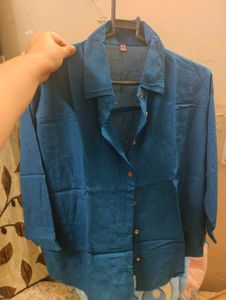 Teal Blue Shirt For Your Everyday Look