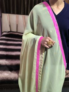 Elegant Light Green duppata