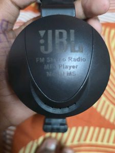 Black Headphones with Red Detail