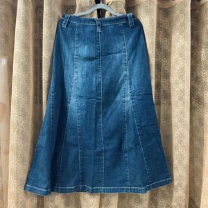 JEALOUS - Denim Maxi Skirt