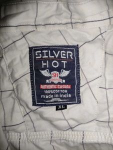 Silver Hot Casual Shirt