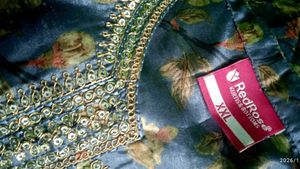 Elegant Floral Embroidered Kurti