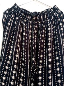 New Black Palazzo With 2 Pocket