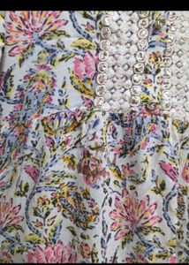 Multicolored Floral Kurta