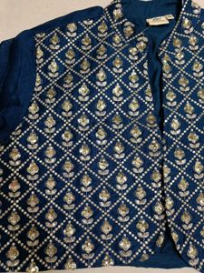 Blue Gown With Jacket
