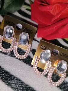 Sparkling Crystal Earrings