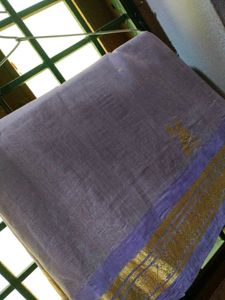 Lavender Saree