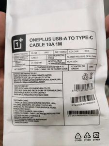 OnePlus USB-A to Type-C Cable
