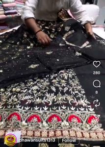 full daj Wari Hand Work With Dabka Maixing
