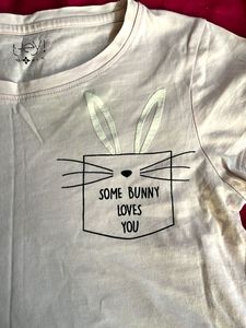 Cute Bunny Tee-shirt- Xs size
