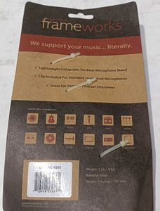 Gator GFW-MIC-0250 Mini Tripod Desktop Stand