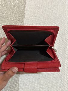 Wine Red Rare Urban Forest Wallet