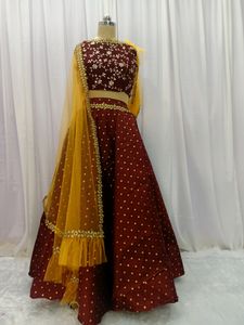 Silk Lehenga choli set
